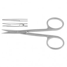 Iris Scissor Straight , 9 cm - 3 1/2"